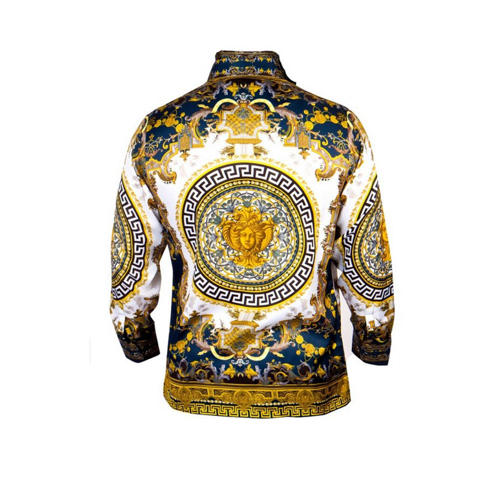 Prestige Digital Print Button Up 803