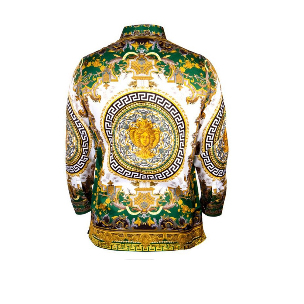 Prestige Digital Print Button Up 803