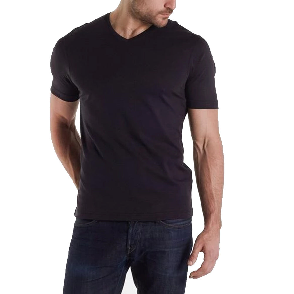 Raffi Mens Aqua Cotton T-Shirt