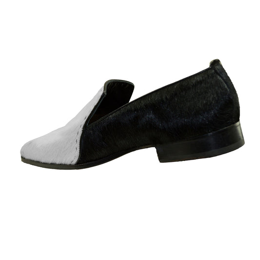 Sheriff Collection x Mauri Pony White & Black Loafer 4924