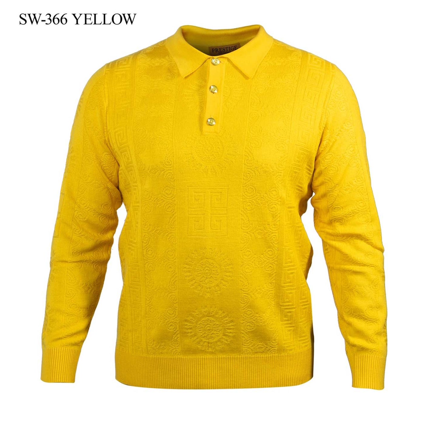 Prestige Greek Knit Design Polo 366