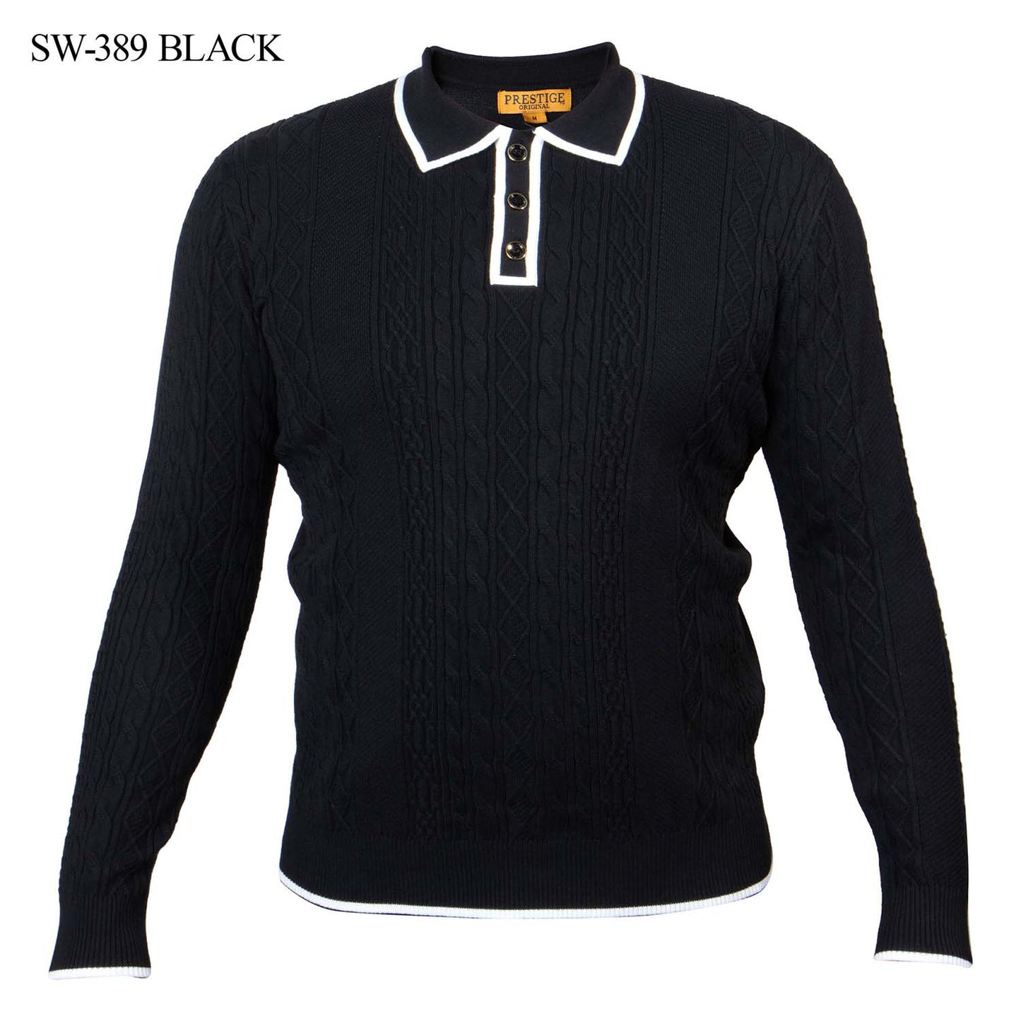 Prestige Highlight Cable Knit Sweater 389