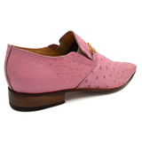 Mauri 0215 Ostrich Loafer Dress Shoes Pink