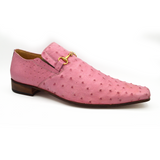Mauri 0215 Ostrich Loafer Dress Shoes Pink
