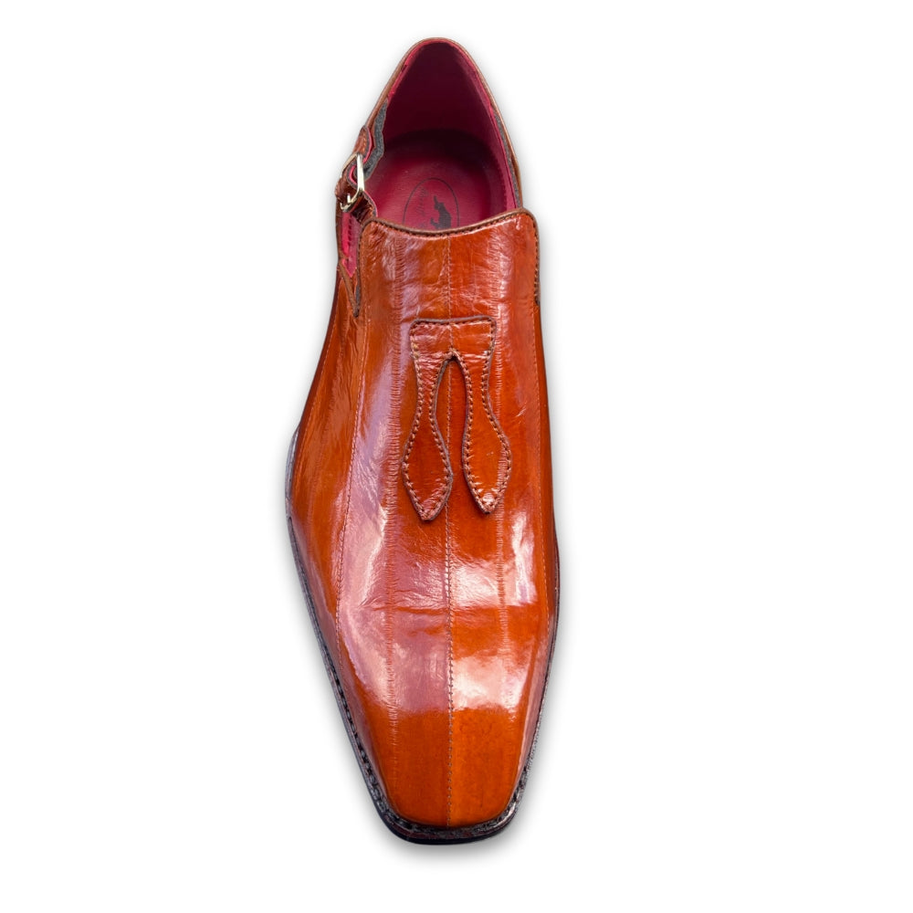 Sheriff Collection 2539-2002 Cognac Eel Loafer