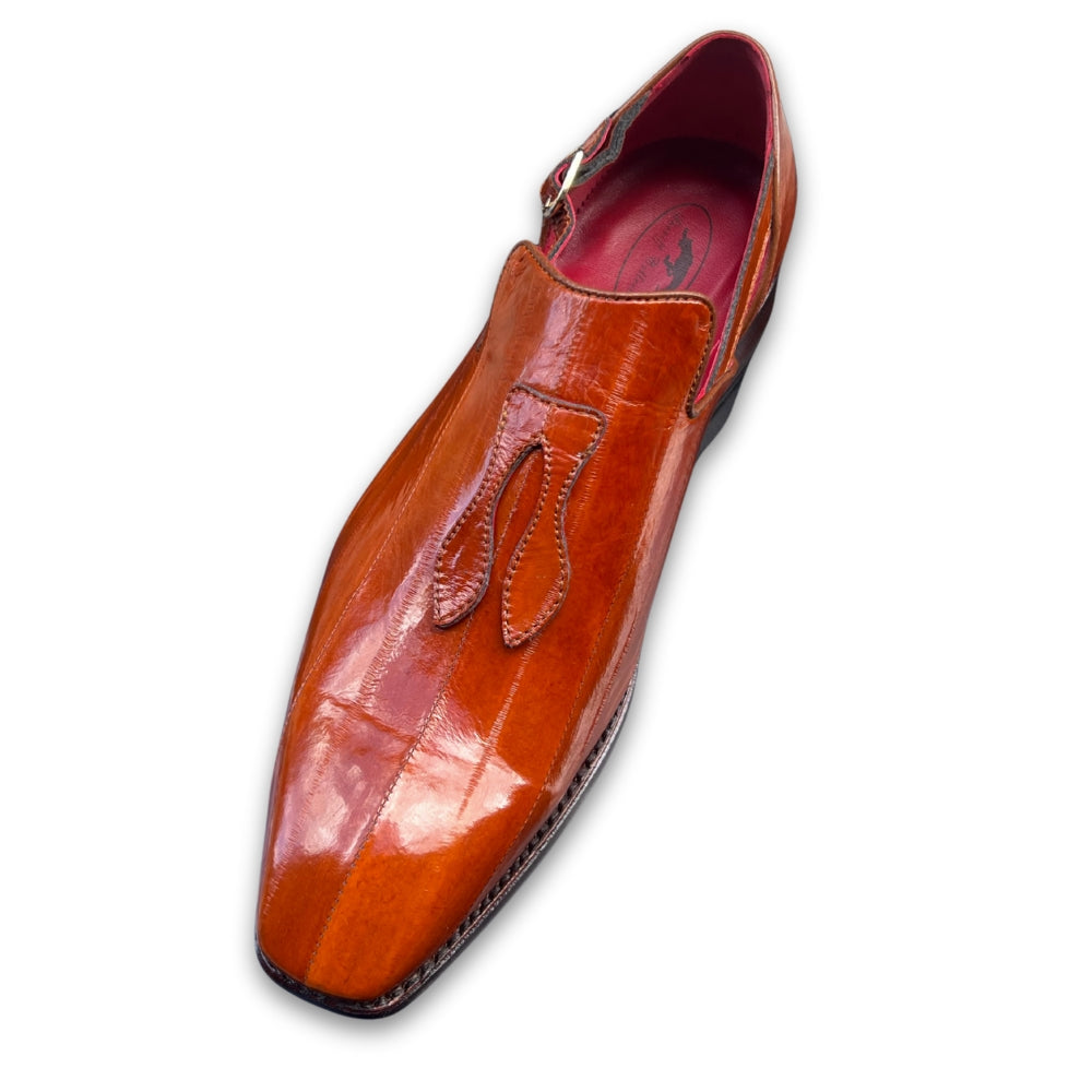 Sheriff Collection 2539-2002 Cognac Eel Loafer