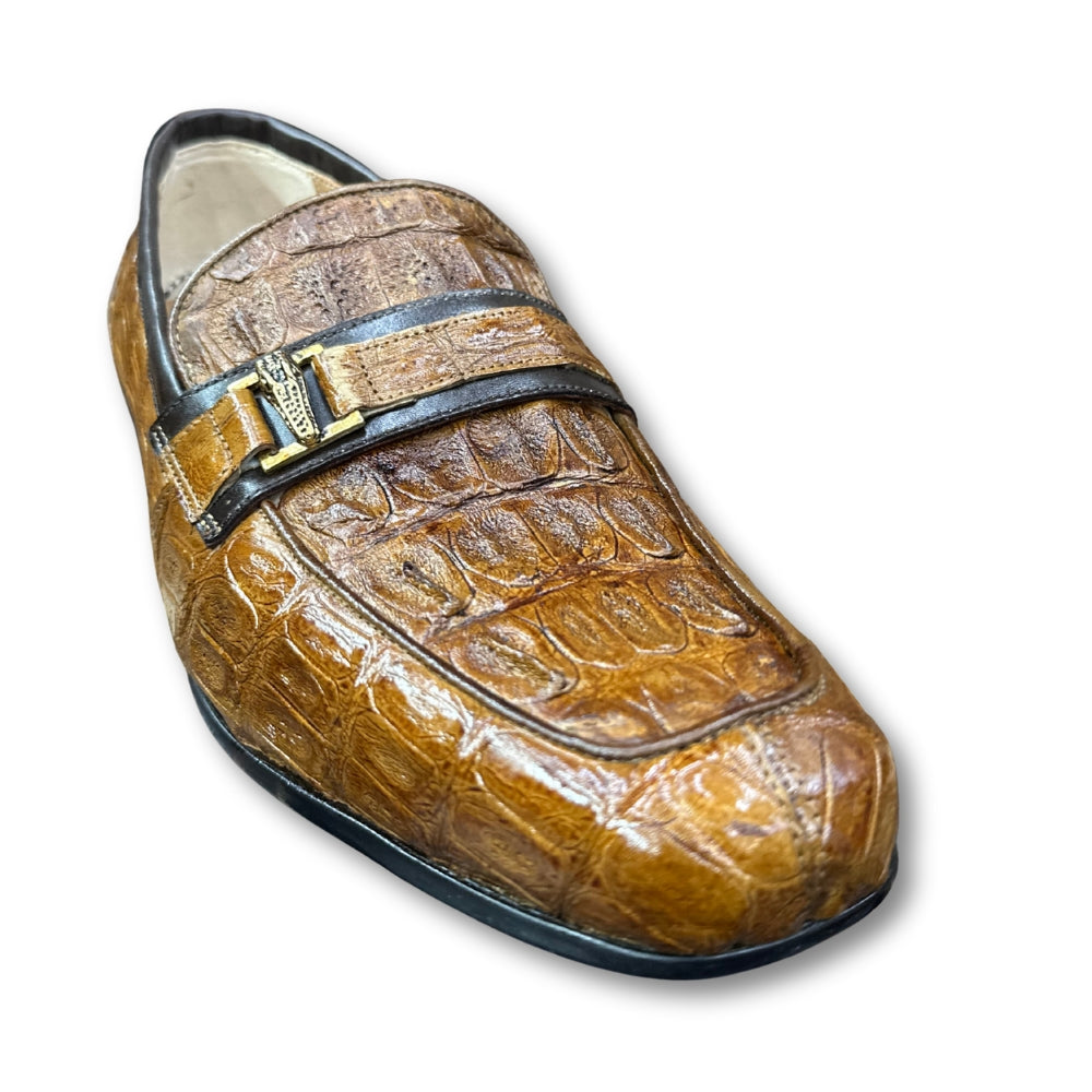 Mauri 9200 Hornback Crocodile Loafer - Cellini Uomo 