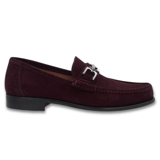 Bruno Magli Trieste Classic Suede and Leather Lined Moccasin Loafer - Cellini Uomo 