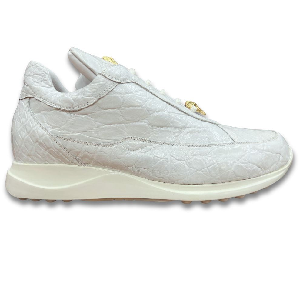 Mauri 8900 Alligator Casual Sneakers featuring textured alligator-style leather and comfortable casual design.