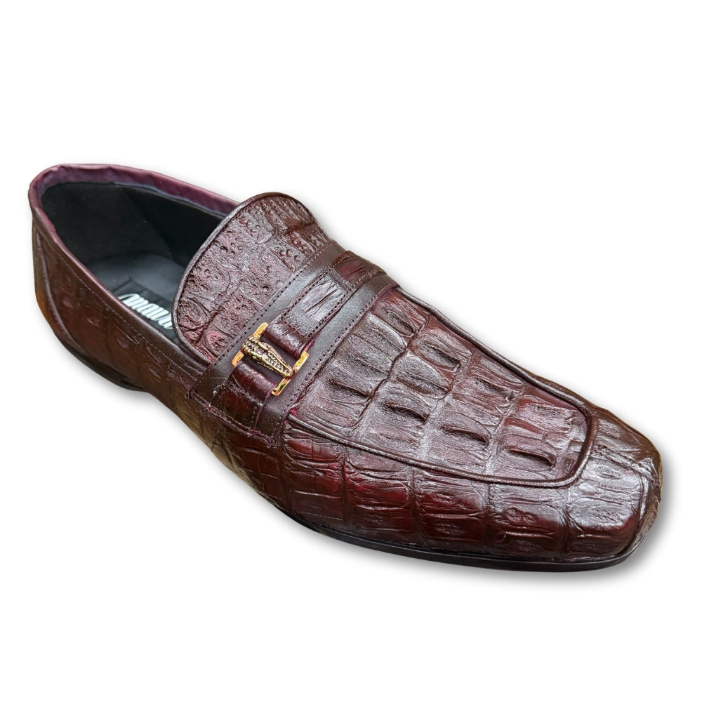 Mauri 9200 Hornback Crocodile Loafer - Cellini Uomo 