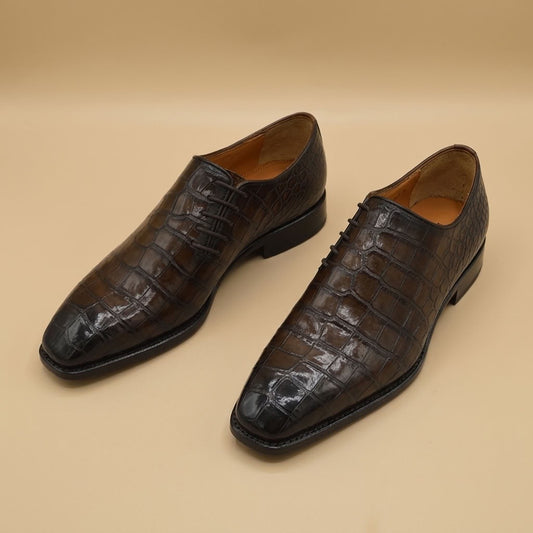 Sheriff Collection 2218 Alligator Lace up