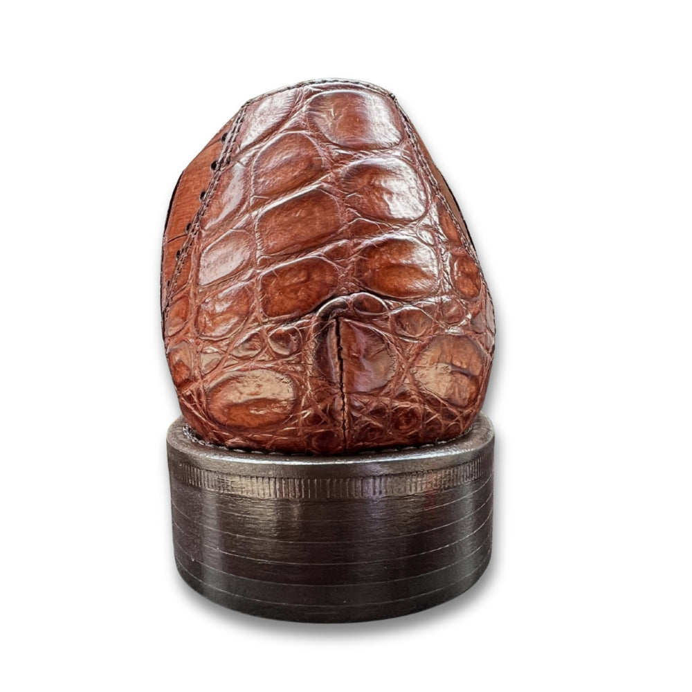 Calzoleria Toscana Caiman Cap-Toe Dress-Up Shoes - Cellini Uomo 