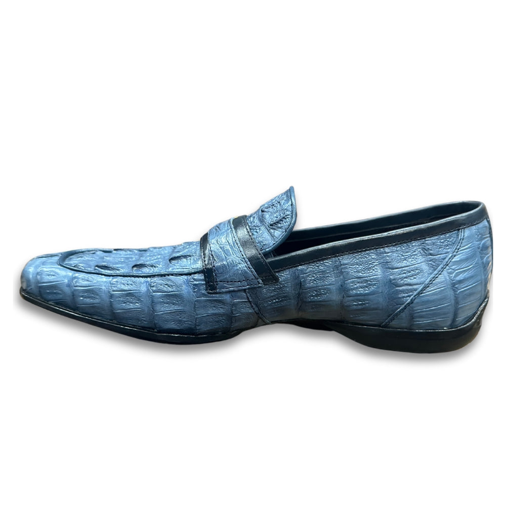 Mauri 9200 Hornback Crocodile Loafer - Cellini Uomo 