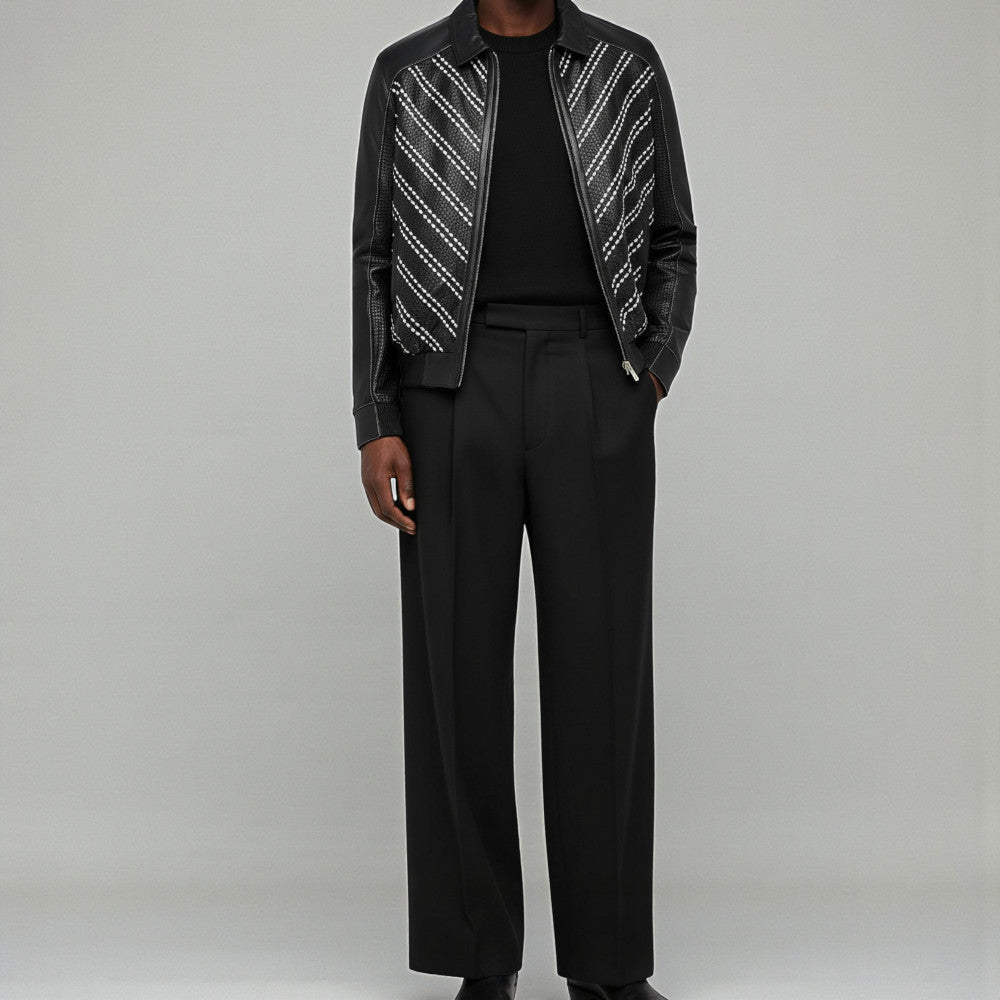 Torras N82E405A Leather Black and White - Cellini Uomo 