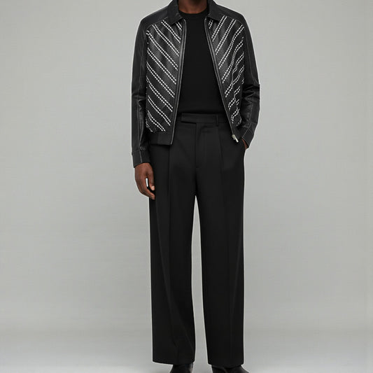 Torras N82E405A Leather Black and White - Cellini Uomo 