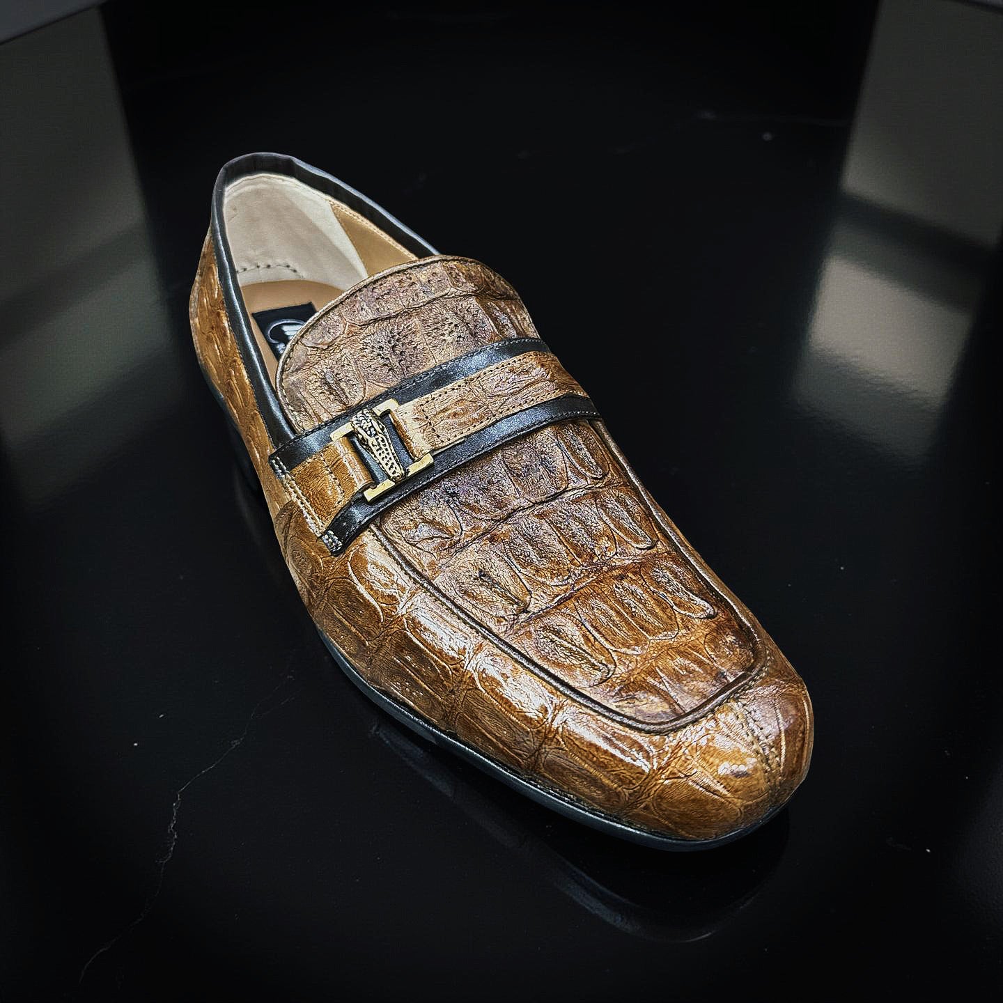 Mauri 9200 Hornback Crocodile Loafer - Cellini Uomo 