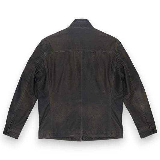 Missani Leather Vintage Goat Jacket - Cellini Uomo 