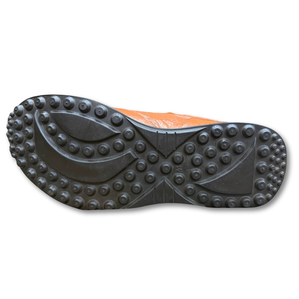 Ostrich Cognac Sneakers - Last Pair/Display