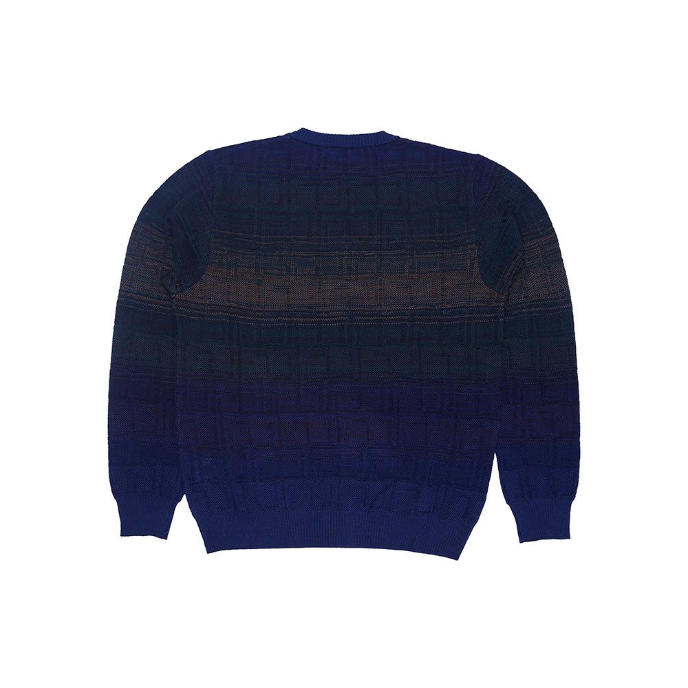 Impulso By Maglificio Liliana Navy and Multi-Colored Italian Sweater 30124110M