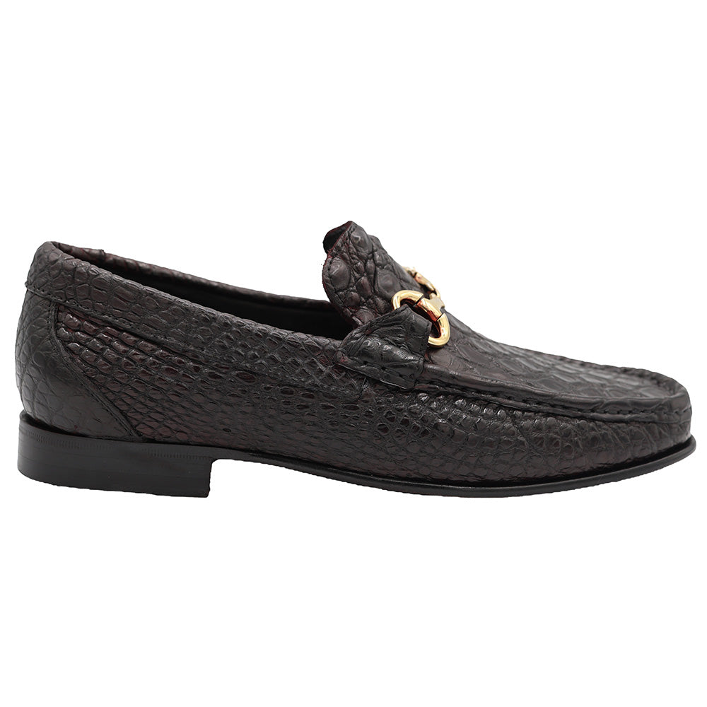 Calzoleria Toscana 3238 Alligator & Crocodile DISO Rolls-Royce Loafer - Cellini Uomo 