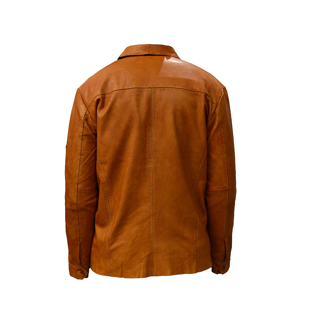 New Lamb Skin Leather Shirt Jackets 339330