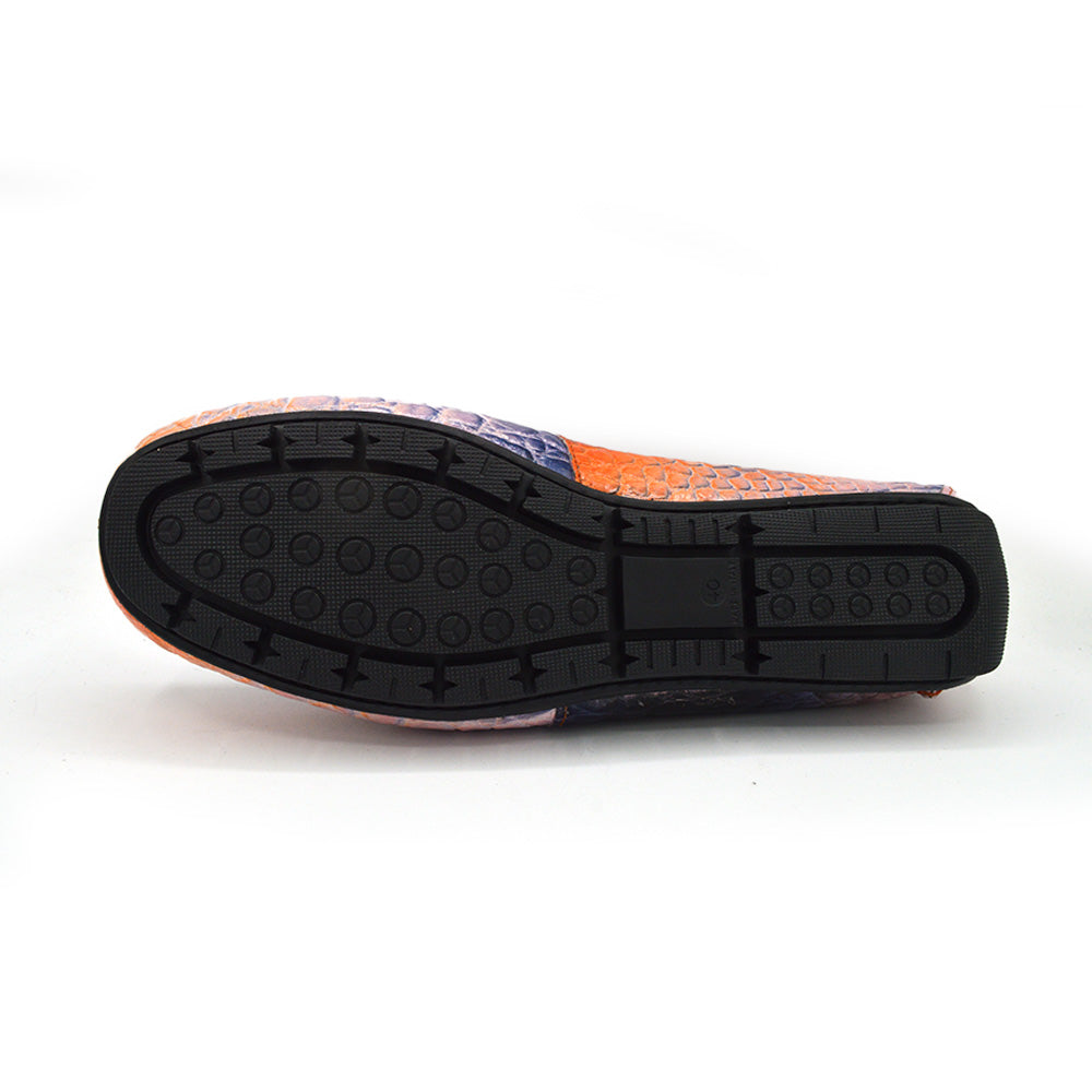 Mauri 3405 Multi Color Alligator Driving Shoe | Cellini Uomo