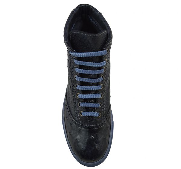 Calzoleria Toscana 3696 Ostrich Sneaker - Cellini Uomo 
