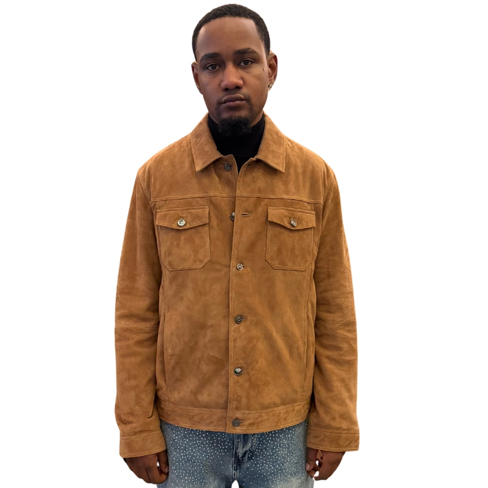 Torras 100% High-quality Goat Suede Jacket L82H501 - Cellini Uomo 