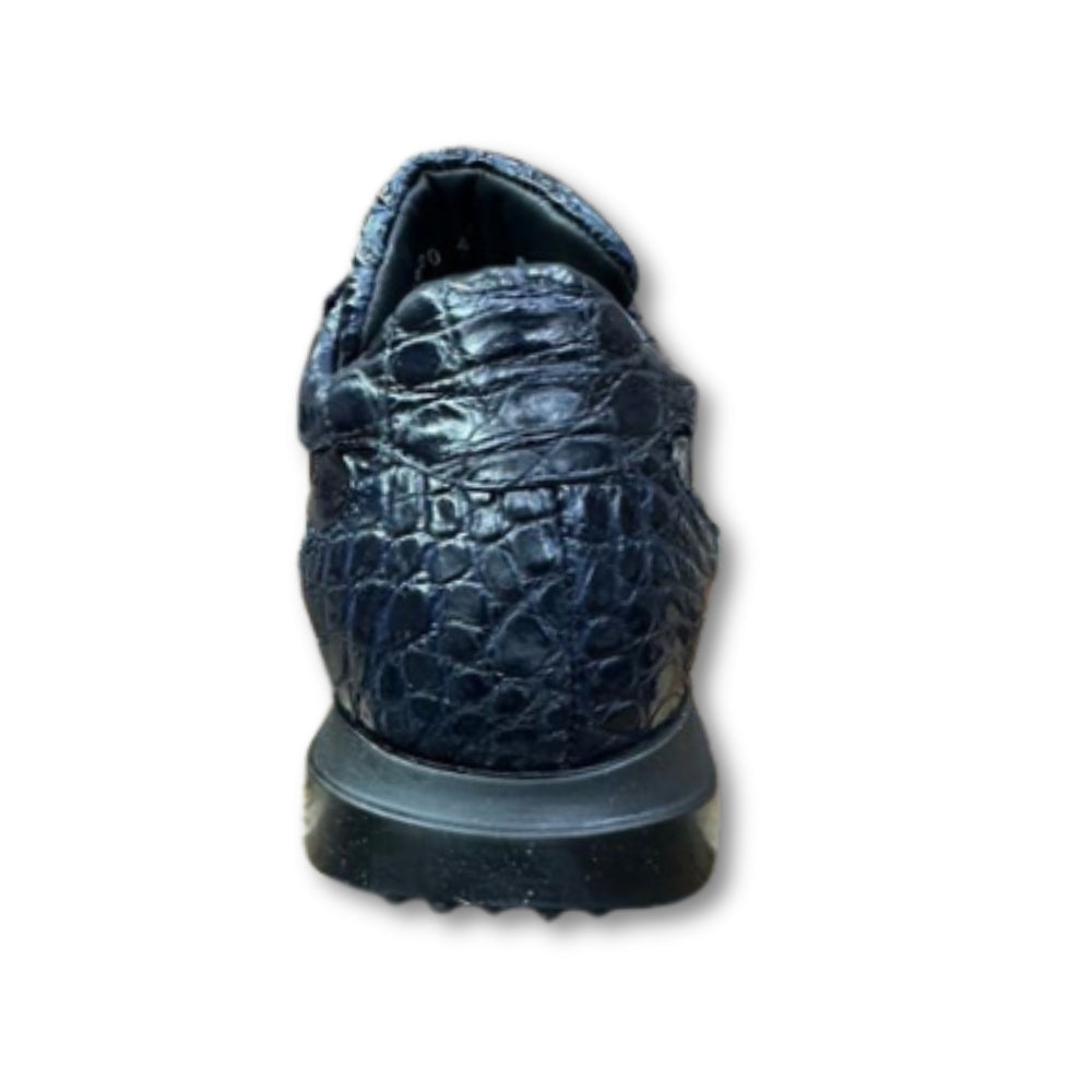 Mauri 8900 Navy Alligator Casuals - Cellini Uomo 