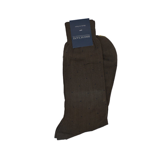 Men's Cotton Socks Brown Bear - Cellini Uomo 