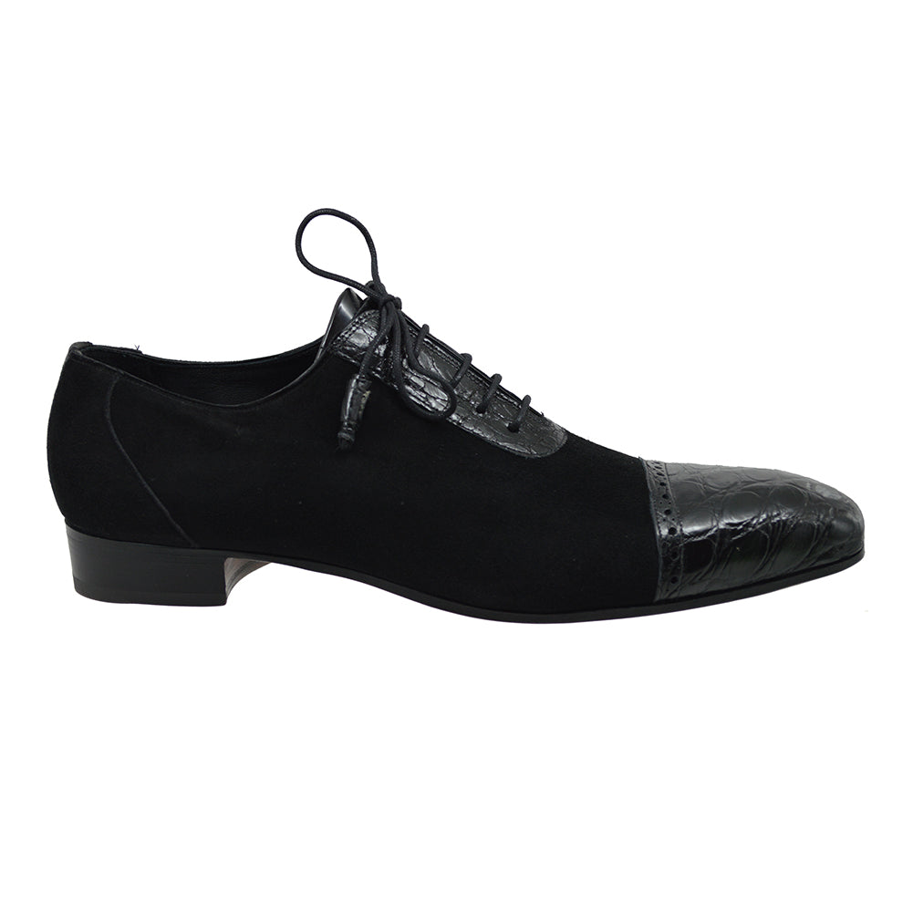 Mauri 4786 Sheriff Collection Black Lace Up - Cellini Uomo 