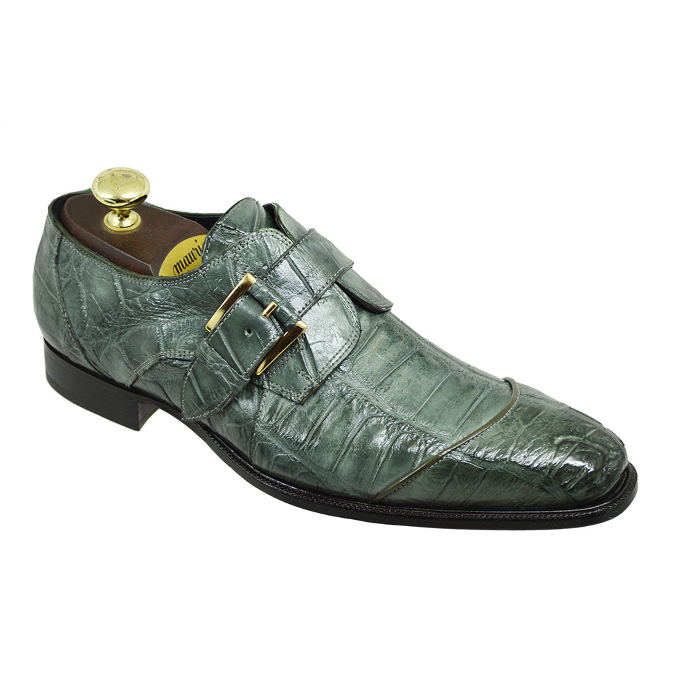 Mauri 4853 Alligator Monk Strap - Cellini Uomo 
