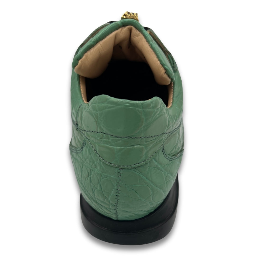 Mauri 8900 Alligator Mint Green Sneakers