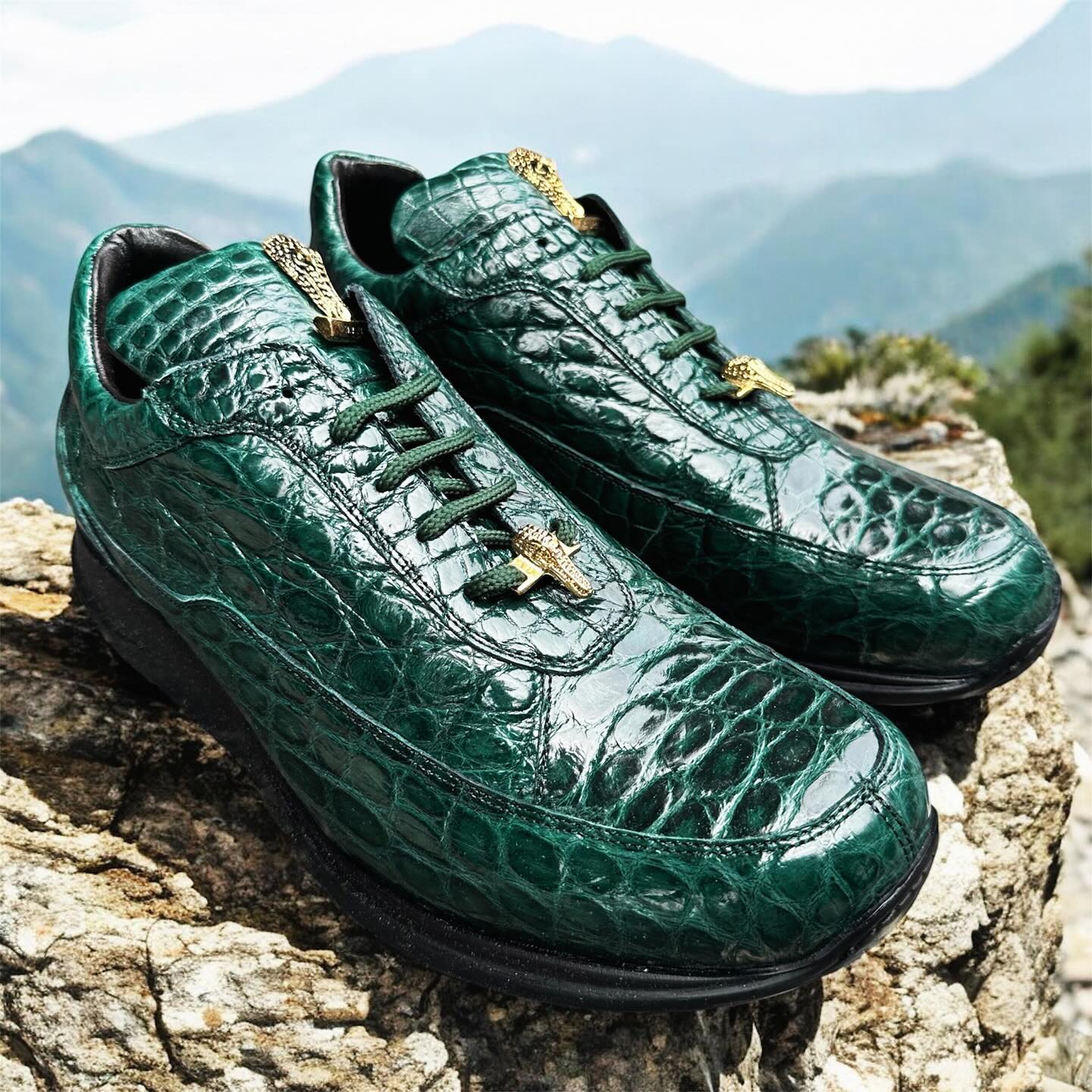 Mauri 8900 Alligator Sneakers | Cellini Uomo