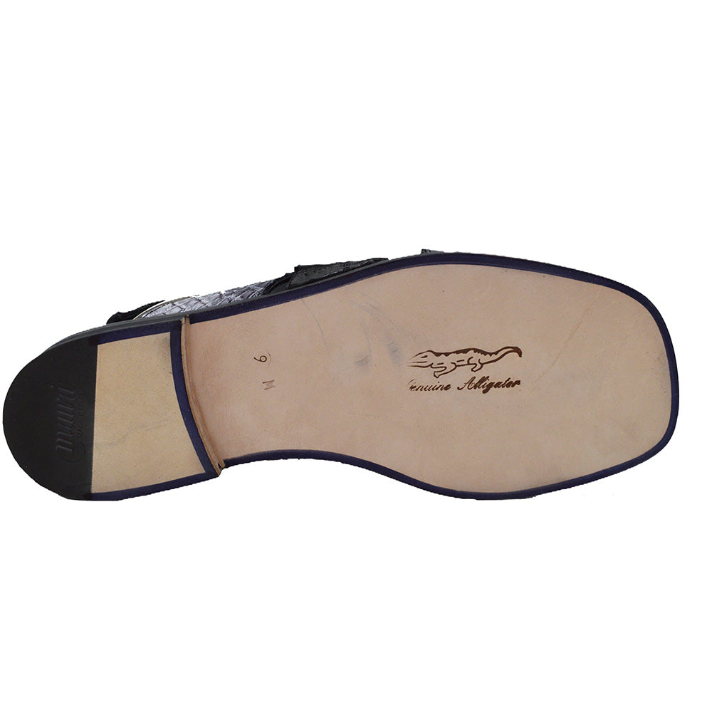 Mauri 5181 Alligator Multi-Gray/Black Sandal | Cellini Uomo