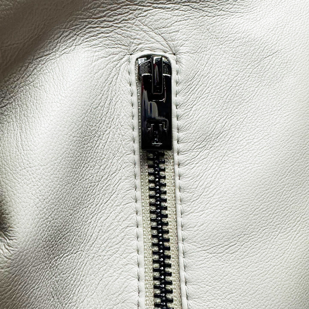 Torras Zipped 100% Leather and Shearling Jacket N82H445 - Cellini Uomo 