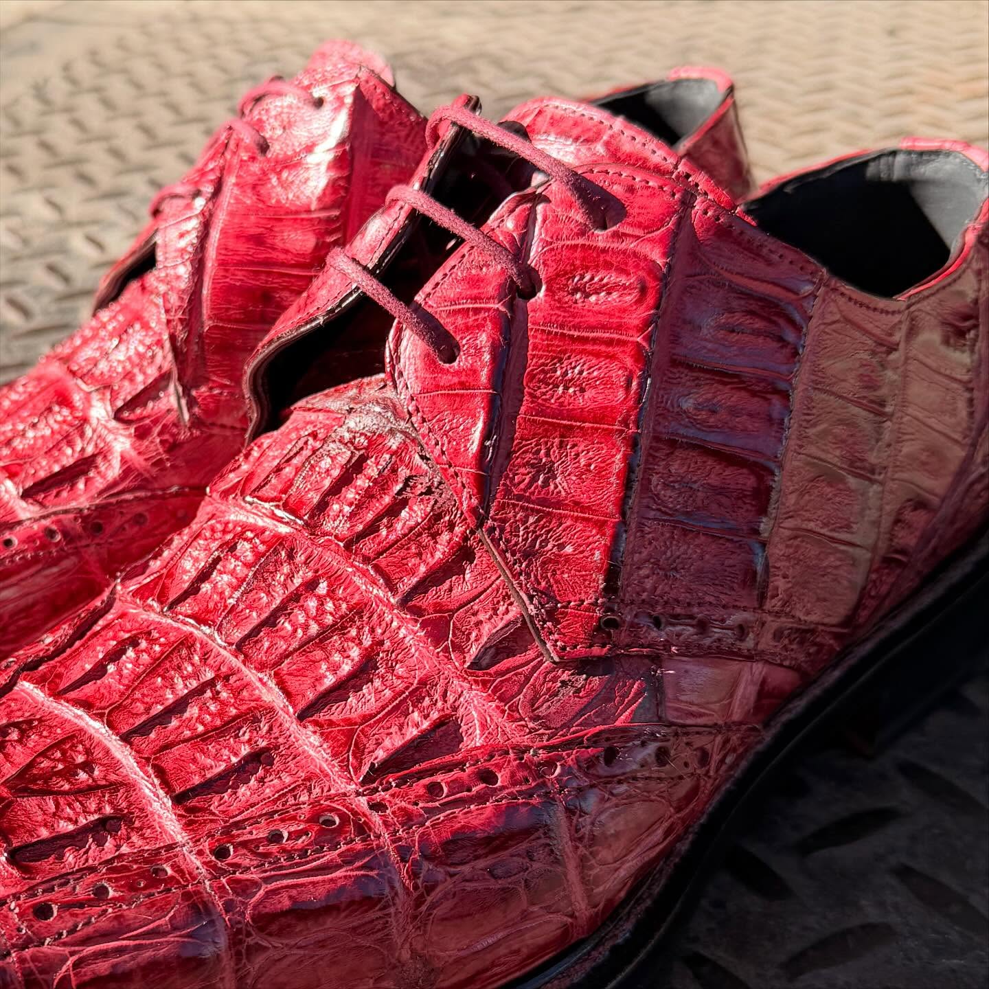 Mauri 2670 Caiman Hornback Dress Shoes - Cellini Uomo 