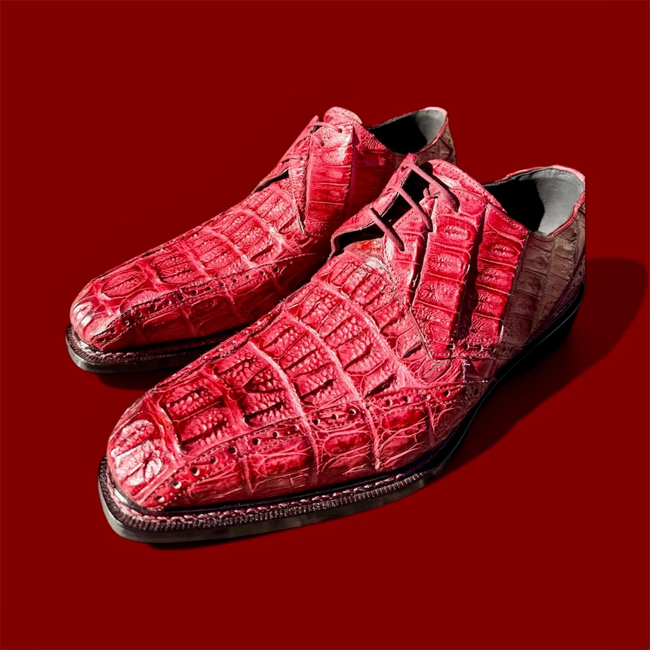 Mauri 2670 Caiman Hornback Dress Shoes - Cellini Uomo 