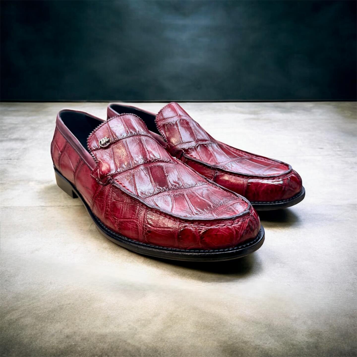 Mauri 1028 Alligator Loafer - Cellini Uomo 