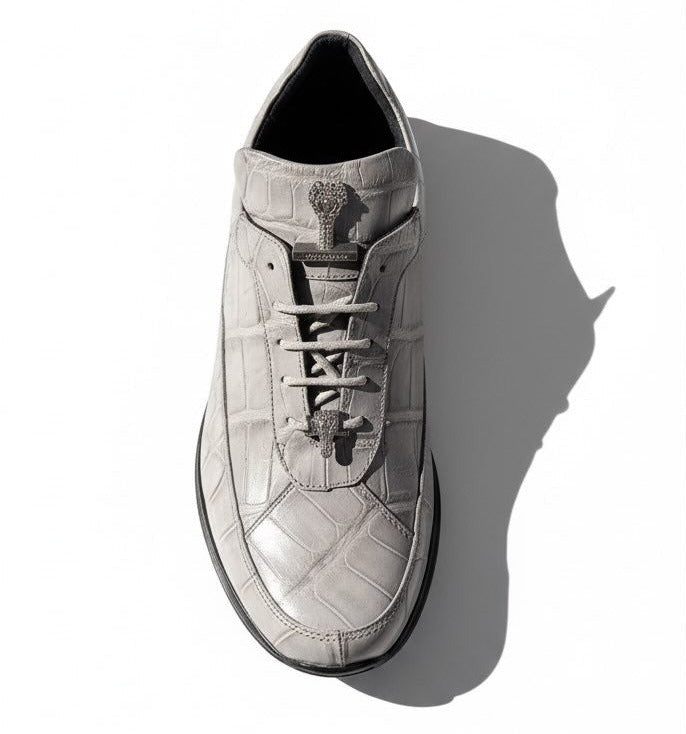 Mauri 8900 Alligator Casual Sneakers - Cellini Uomo 