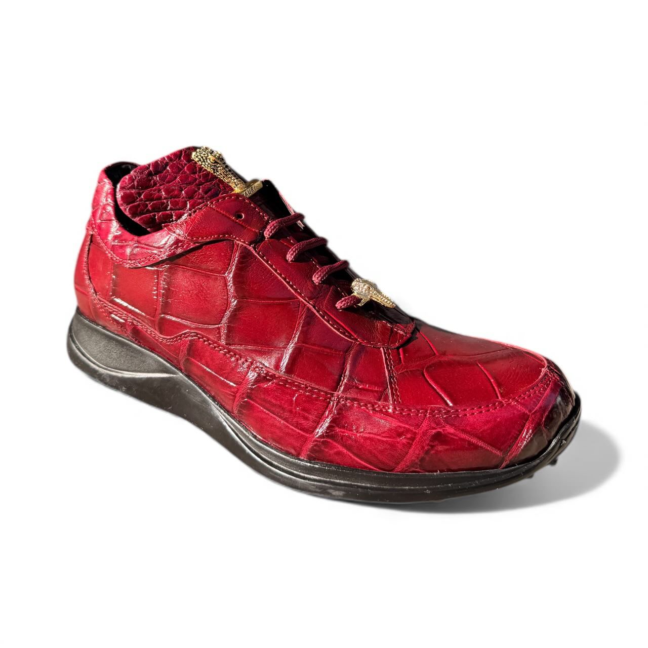 Mauri 8900 Alligator Casual Sneakers - Cellini Uomo 