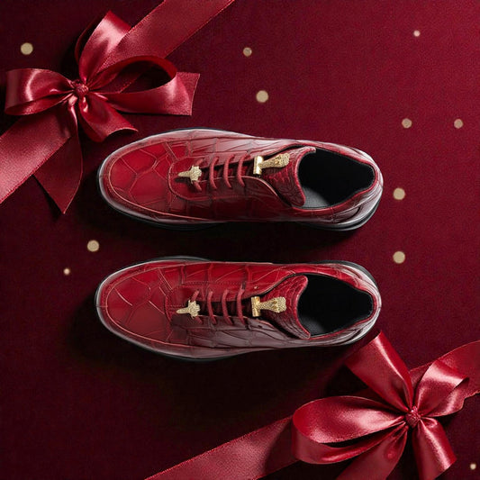 Mauri 8900 Alligator Casual Sneakers