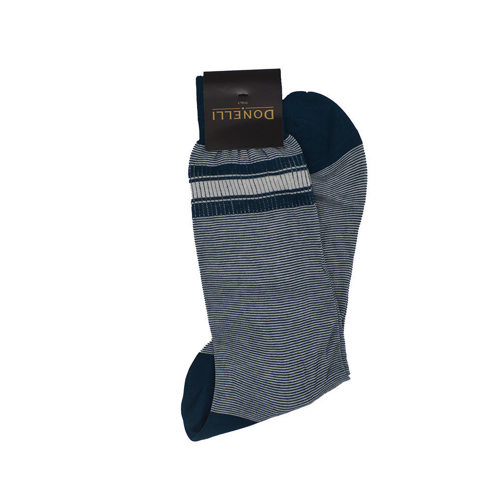 Men's Cotton Socks Dark Turquoise