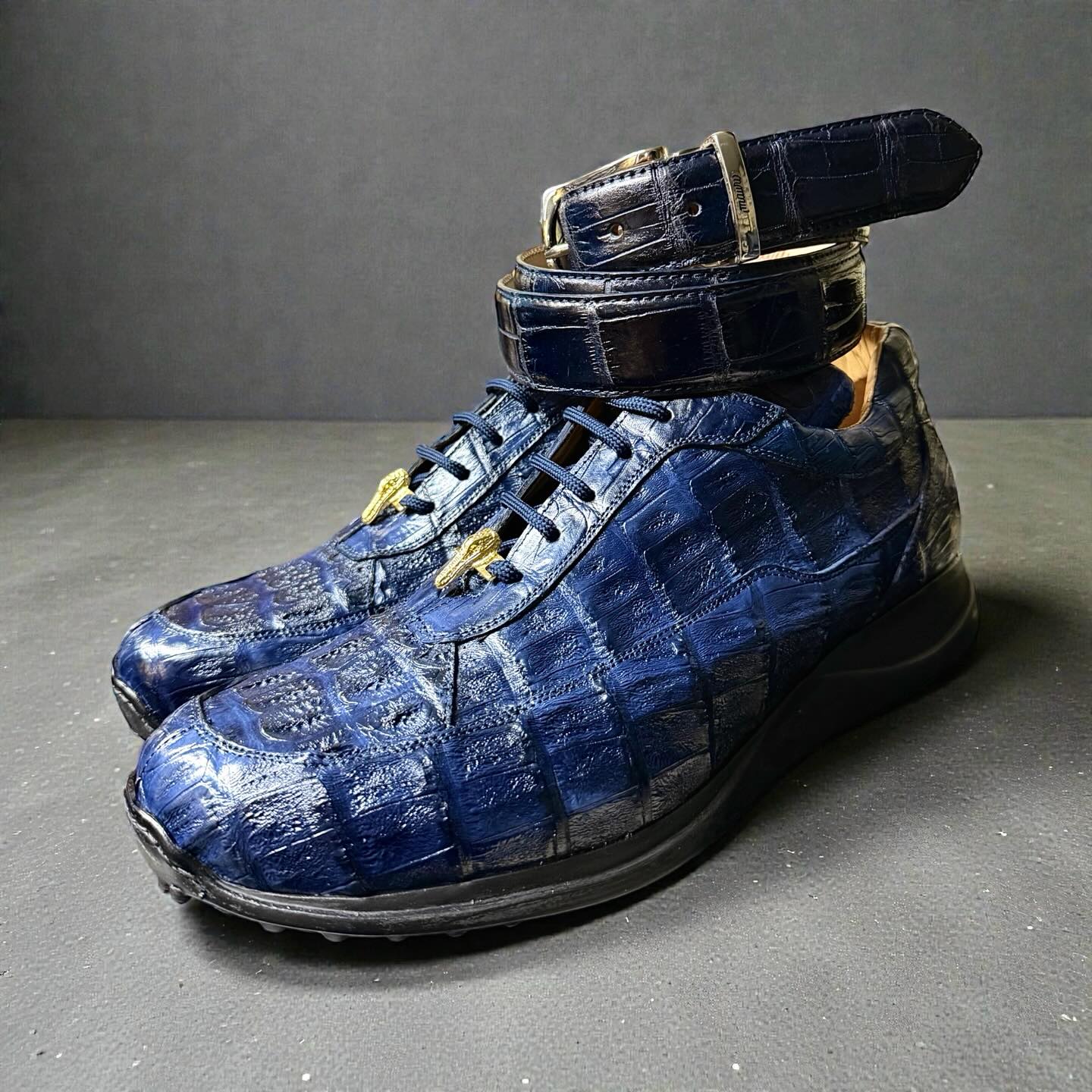 Mauri 8900 Caiman Fuscus Sneakers - Cellini Uomo 