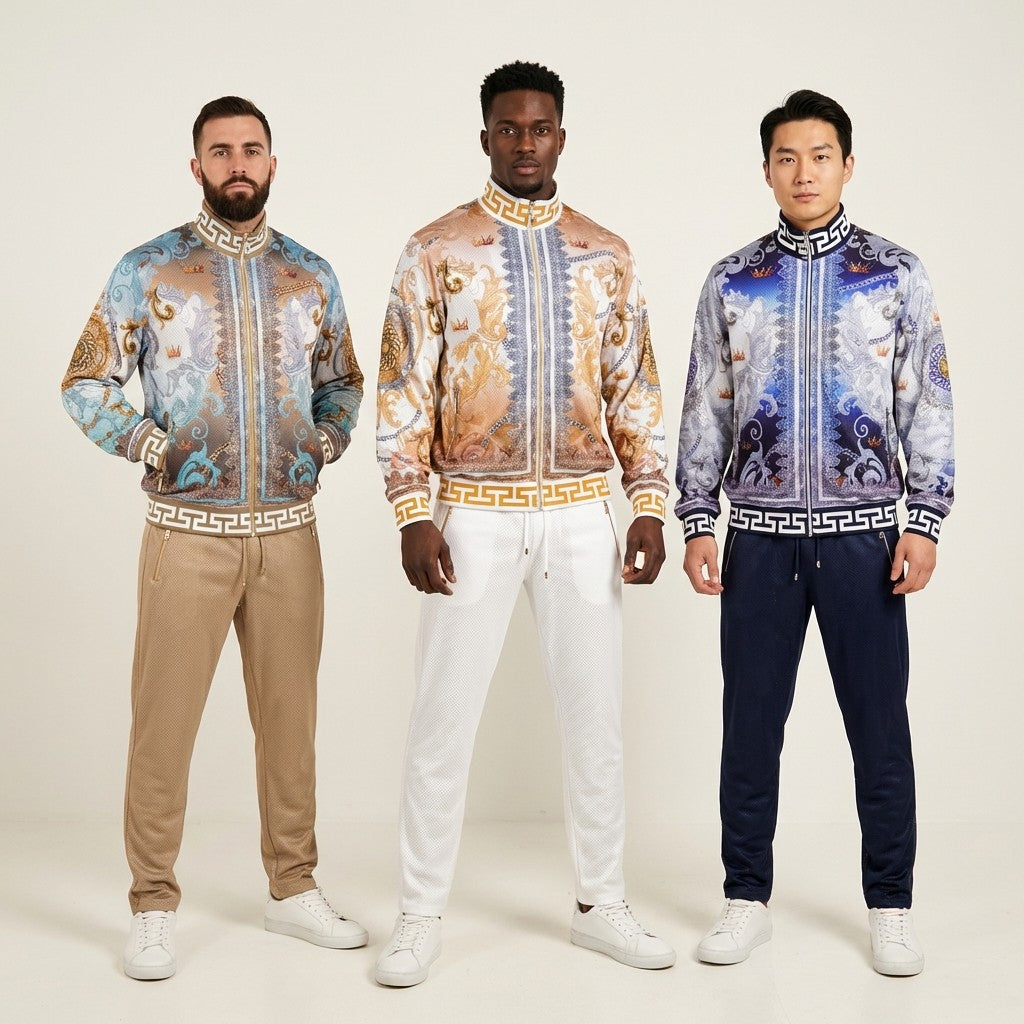 Prestige Perforated Jogger JGS 610 - Cellini Uomo 