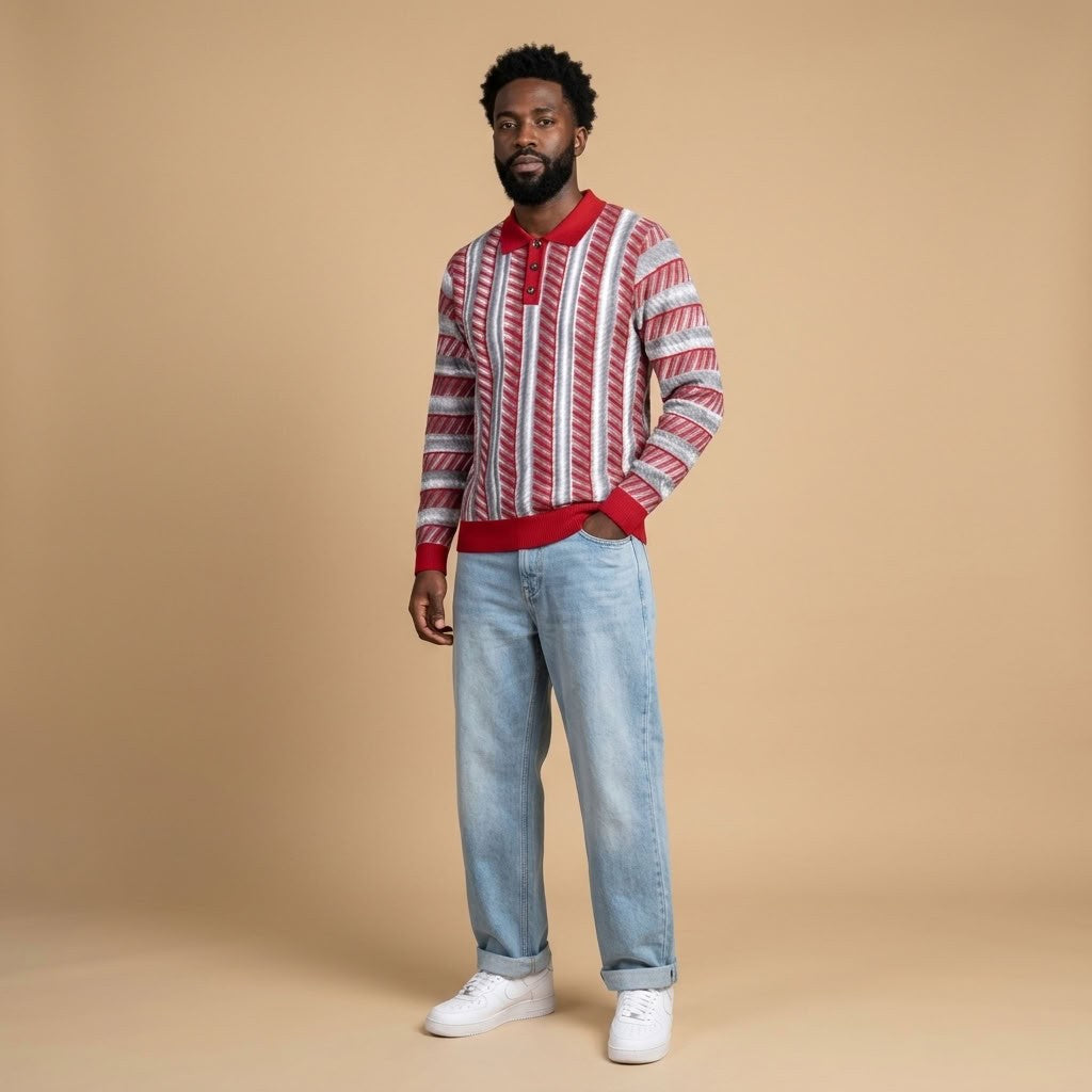 Prestige SW-6518 Wool-Blend Sweater