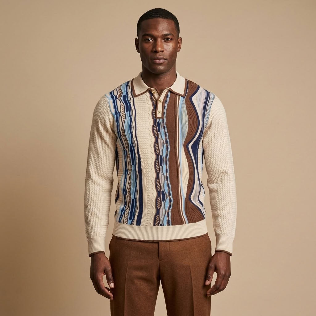 Prestige SW-6552 Wool-Blend Sweater