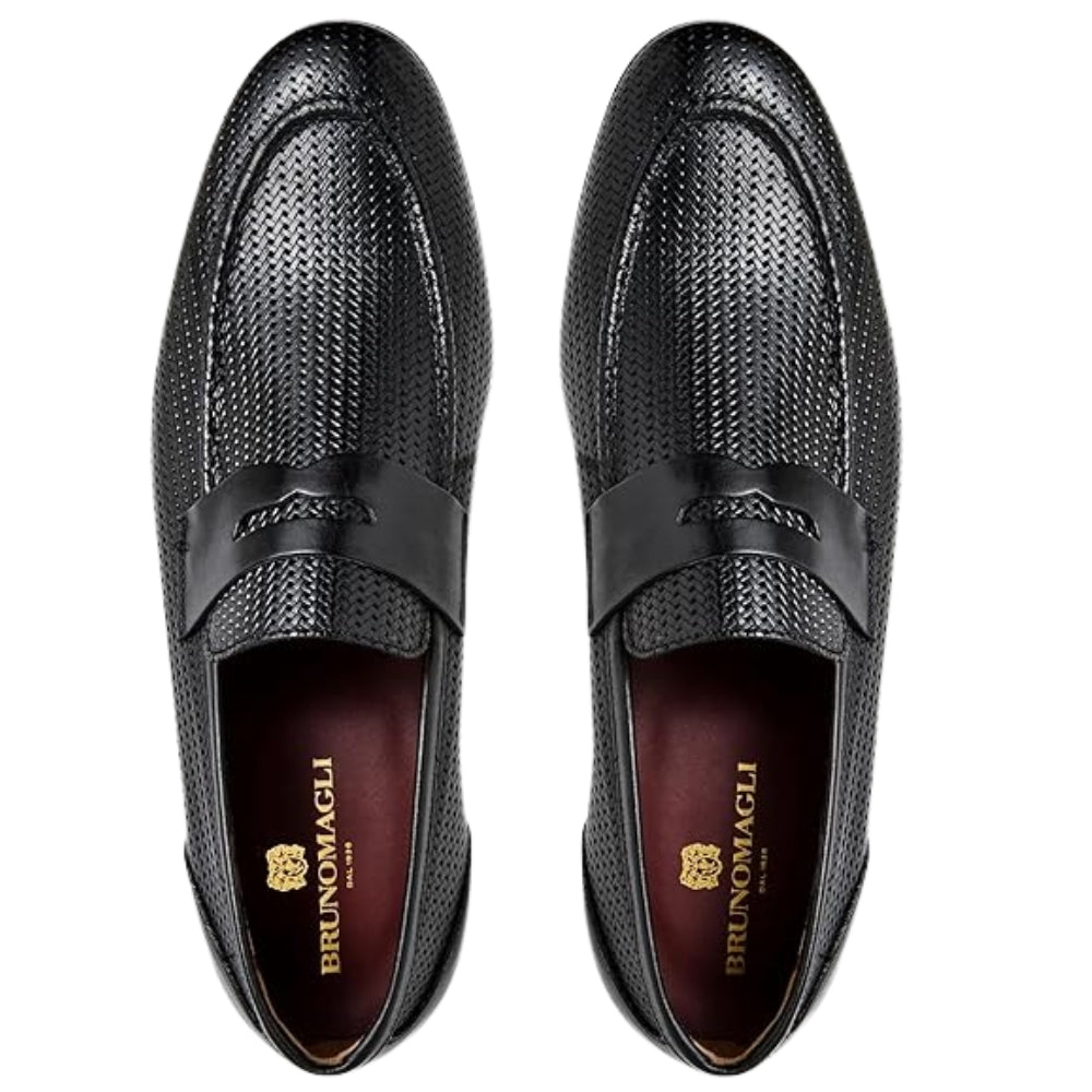 Bruno Magli Lastra Woven Loafer - Cellini Uomo 