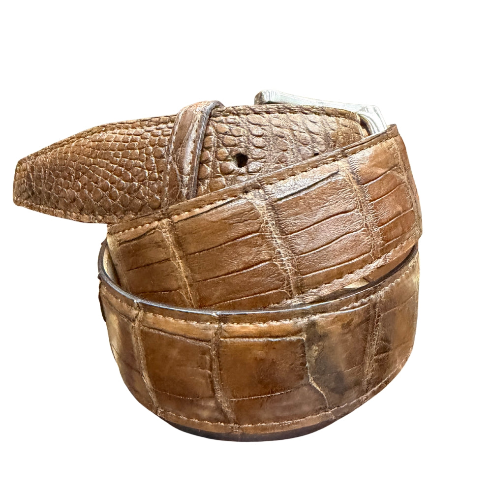 Toscana Crocodile Belt - Cellini Uomo 
