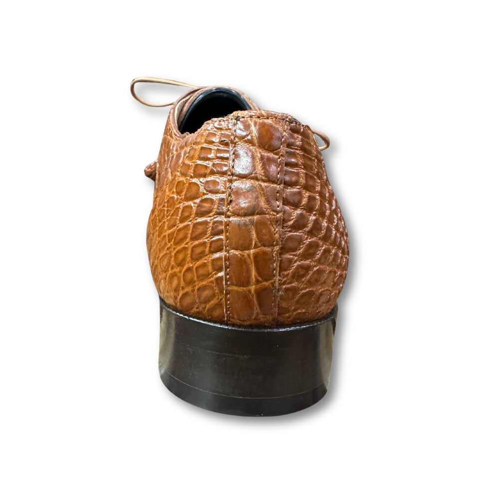 Mauri 4910 Alligator Lace Up - Cellini Uomo 